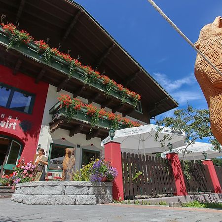 Готель Gasthof Baerenwirt Fusch an der Grossglocknerstrasse Екстер'єр фото