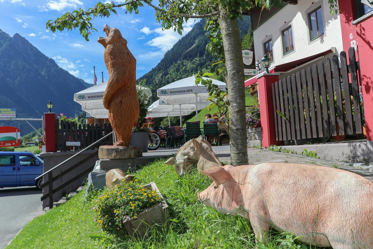 Готель Gasthof Baerenwirt Fusch an der Grossglocknerstrasse Екстер'єр фото